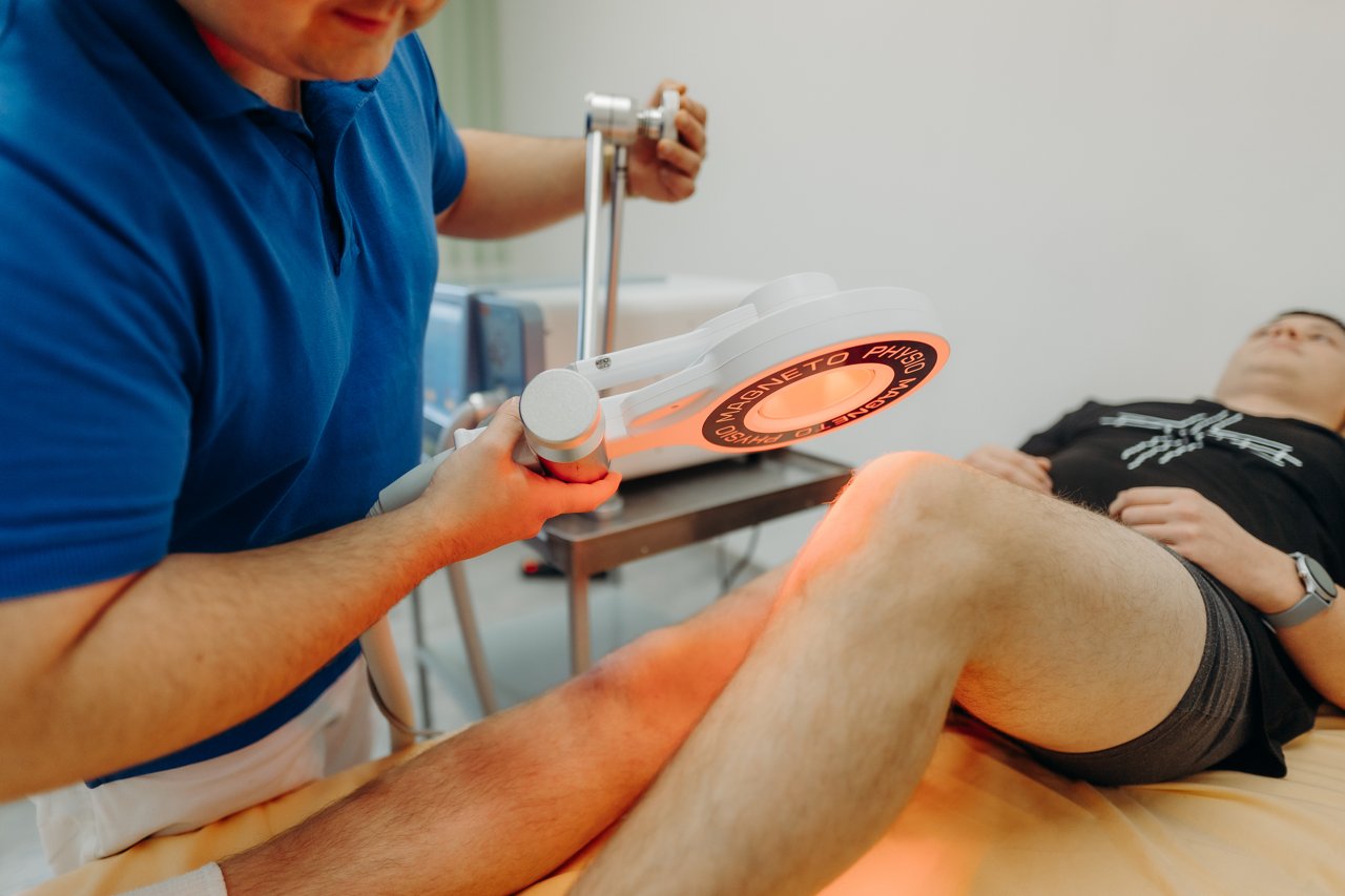 Rehabilitačné centrum OREMUS, magnetická indukcia s laserom