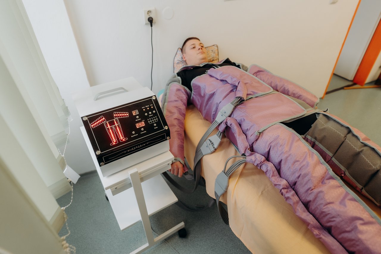 Rehabilitačné centrum OREMUS, prístrojová lymfodrenáž